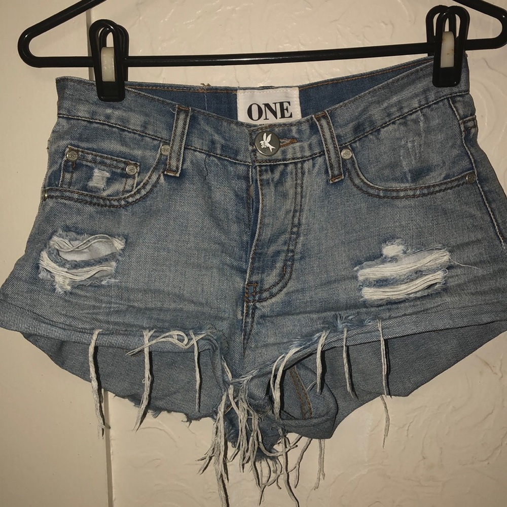 One teaspoon bandit denim shorts